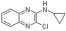 CAS 登录号：1146080-50-3, 3-氯-N-环丙基-2-喹喔啉胺