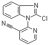CAS # 1146080-76-3, 2-(2-Chloro-1H-benzimidazol-1-yl)-3-pyridinecarbonitrile