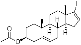 structure of CAS# 114611-53-9, 17-碘雄甾-5,16-二烯-3beta-醇乙酸酯