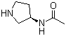 structure of CAS# 114636-31-6, (3S)-(-)-3-乙酰胺基吡咯烷