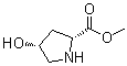 structure of CAS# 114676-47-0, (2R,4R)-4-羟基吡咯烷-2-羧酸甲酯