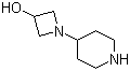 structure of CAS# 1147423-04-8, 1-(4-Piperidinyl)-3-azetidinol