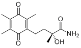CAS # 1147883-03-1, EPI-589, (2R)-2-hydroxy-2-methyl-4-(2,4,5-trimethyl-3,6-dioxocyclohexa-1,4-dien-1-yl)butanamide