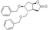 CAS # 114826-79-8, (3aS,4R,5S,6aR)-Hexahydro-5-(phenylmethoxy)-4-[(phenylmethoxy)methyl]-2H-cyclopenta[b]furan-2-one