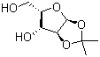 structure of CAS# 114861-22-2, 1,2-O-异亚丙基-alpha-L-呋喃木糖