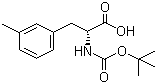 structure of CAS# 114873-14-2, Boc-3-methyl-D-phenylalanine