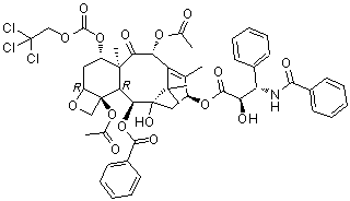 CAS # 114915-17-2, 7-(2,2,2-Trichloroethyloxycarbonyl)taxol