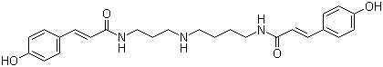 structure of CAS# 114916-05-1, N1,N10-双(对香豆酰基)亚精胺