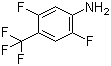 structure of CAS# 114973-22-7, 4-Amino-2,5-difluorobenzotrifluoride
