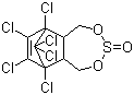 structure of CAS# 115-29-7, Thiosulfan