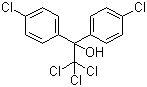 structure of CAS# 115-32-2, Dicofol