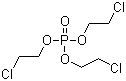 structure of CAS# 115-96-8, Tris(2-chloroethyl) phosphate