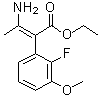 CAS # 1150560-40-9, (alphaZ)-alpha-(1-Aminoethylidene)-2-fluoro-3-methoxybenzeneacetic acid ethyl ester