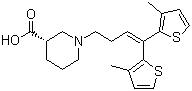 structure of CAS# 115103-54-3, Tiagabine