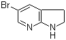 CAS # 115170-40-6, 5-Bromo-2,3-dihydro-1H-pyrrolo[2,3-b]pyridine, 5-Bromo-2,3-dihydro-7-azaindole