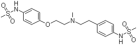 structure of CAS# 115256-11-6, Dofetilide