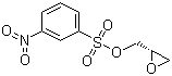 structure of CAS# 115314-17-5, (R)-(-)-Glycidyl nosylate