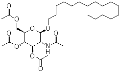 CAS # 115414-47-6, Hexadecyl 2-(acetylamino)-2-deoxy-beta-D-glucopyranoside 3,4,6-triacetate
