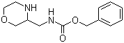 structure of CAS# 1154870-85-5, Benzyl [(morpholin-3-yl)methyl]carbamate