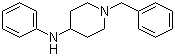 structure of CAS# 1155-56-2, 1-苄基-N-苯基哌啶-4-胺