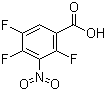 structure of CAS# 115549-15-0, 2,4,5-三氟-3-硝基苯甲酸