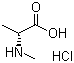 structure of CAS# 1155878-14-0, N-甲基-D-丙氨酸盐酸盐