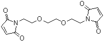 structure of CAS# 115597-84-7, 1,8-Bis(maleimido)-3,6-dioxaoctane