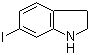 structure of CAS# 115666-46-1, 6-碘吲哚啉