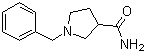 structure of CAS# 115687-29-1, 1-苄基吡咯烷-3-甲酰胺