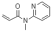 structure of CAS# 1156926-11-2, N-Methyl-N-(2-pyridyl)acrylamide