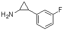structure of CAS# 1157139-62-2, 2-(3-氟苯基)环丙胺