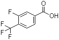 CAS # 115754-21-7, 3-Fluoro-4-(trifluoromethyl)benzoic acid, 3-Fluoro-4-trifluoromethylbenzoic acid