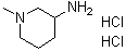 structure of CAS# 1157849-51-8, (3S)-1-甲基-3-哌啶胺二盐酸盐
