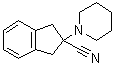 CAS # 1157984-70-7, 2,3-Dihydro-2-(1-piperidinyl)-1H-indene-2-carbonitrile