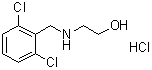 CAS 登录号：1158618-36-0, 2-[[(2,6-二氯苯基)甲基]氨基]乙醇盐酸盐