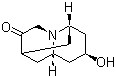 structure of CAS# 115956-07-5, 内-六氢-8-羟基-2,6-亚甲基-2H-喹嗪-3(4H)-酮