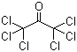 structure of CAS# 116-16-5, Hexachloroacetone
