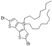CAS 登录号：1160106-14-8, 5,5'-二溴-3,3'-二辛基硅烷亚基-2,2'-联噻吩