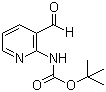 structure of CAS# 116026-94-9, 2-N-Boc-amino-3-formylpyridine