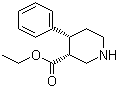 CAS # 116140-26-2, cis-4-Phenyl-3-piperidinecarboxylic acid ethyl ester, (3R,4R)-rel-4-Phenyl-3-piperidinecarboxylic acid ethyl ester