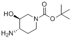 CAS # 1161932-04-2, (3S,4S)-tert-Butyl 4-amino-3-hydroxypiperidine-1-carboxylate