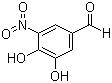 structure of CAS# 116313-85-0, 3-Nitro-4,5-dihydroxybenzaldehyde