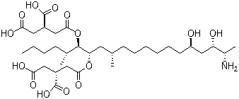 structure of CAS# 116355-84-1, 伏马菌素 B2