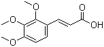 CAS 登录号：116406-19-0, 反式-3-(2,3,4-三甲氧基苯基)-2-丙烯酸