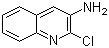 structure of CAS# 116632-54-3, 2-氯-3-氨基喹啉