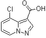 structure of CAS# 1167056-17-8, 4-氯-吡唑并[1,5-a]吡啶-3-羧酸