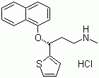 structure of CAS# 116817-11-9, (RS)-Duloxetine hydrochloride