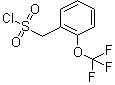 structure of CAS# 116827-38-4, 2-(三氟甲氧基)-苄基磺酰氯