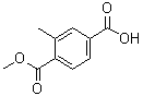 structure of CAS# 116934-87-3, 4-(甲氧羰基)-3-甲基苯甲酸