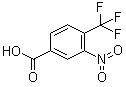 structure of CAS# 116965-16-3, 3-Nitro-4-trifluoromethylbenzoic acid